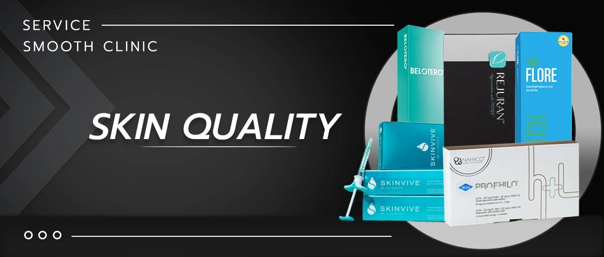 Smooth service Skin quality en D